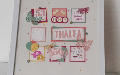 Collage für Baby Thalea