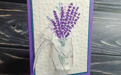 Geschüttelter Lavendel – Tauschkarte im Juni 2024