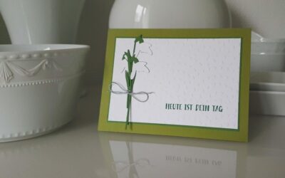 Schneeglöckchen zum Geburtstag