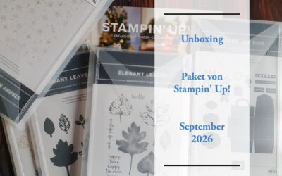 Unboxing Paket von Stampin‘ Up! September 2026
